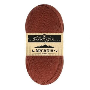 Scheepjes Arcadia Solid - 812 Mahogany