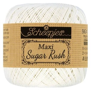 Scheepjes Maxi Sugar Rush - 105 Bridal White
