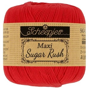 Scheepjes Maxi Sugar Rush - 115 Hot Red