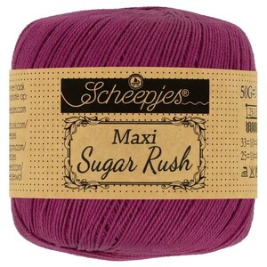 Scheepjes Maxi Sugar Rush - 128 Tyrian Purple