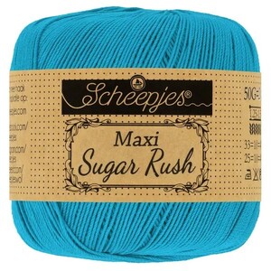 Scheepjes Maxi Sugar Rush - 146 Vivid Blue