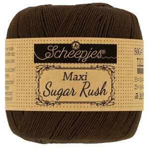 Scheepjes Maxi Sugar Rush - 162 Black Coffee