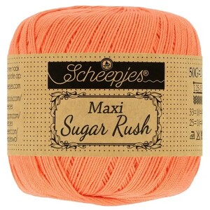 Scheepjes Maxi Sugar Rush - 410 Rich Coral