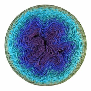 Scheepjes Whirl 1x1000m - 769 Blackberry Mint Chip