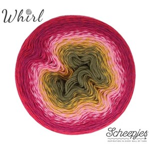 Scheepjes Whirl 1x1000m - 793 Goji Sorbet Dream
