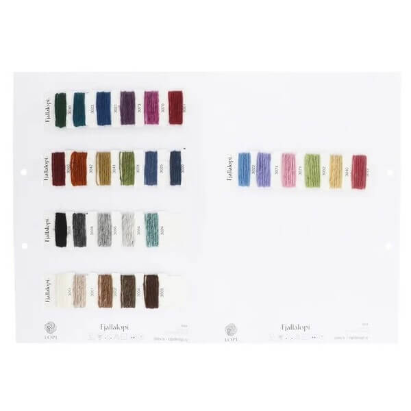 Fjallalopi staalkaart