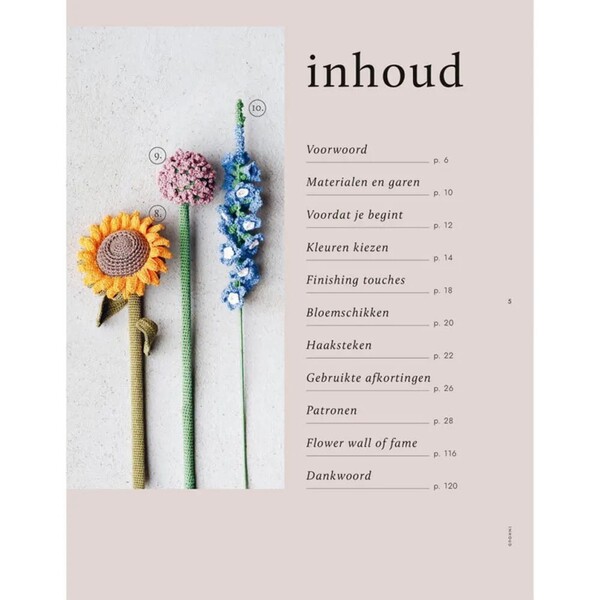 Bloemen haken - Sascha Blase-Van Wagtendonk