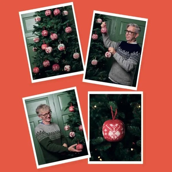 De revival van Kerstballen breien - Arne en Carlos