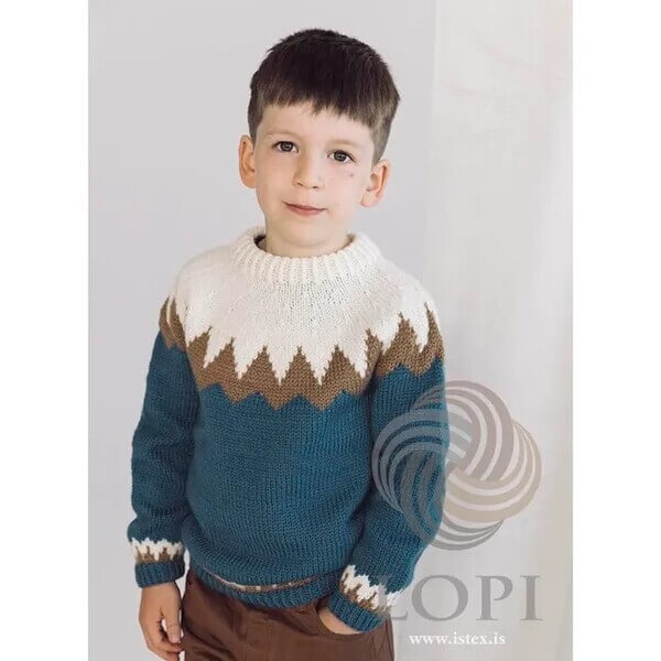 Istex Lopi Boek nr. 43 In the clouds Engels