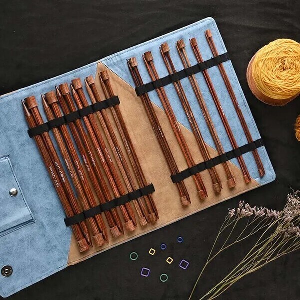 KnitPro Ginger breinaalden set 25cm 3.50-12.00mm