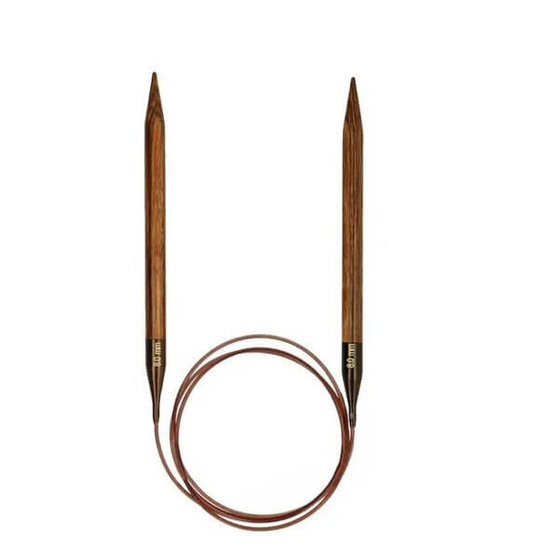 KnitPro Ginger rondbreinaalden 100cm 8.00mm