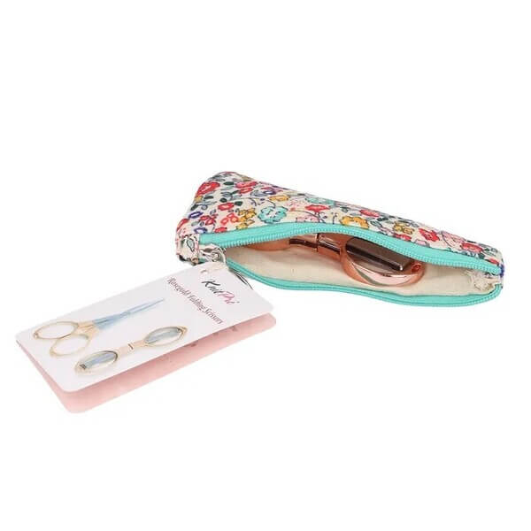 KnitPro Opvouwbare schaar 9,6cm rosé goud