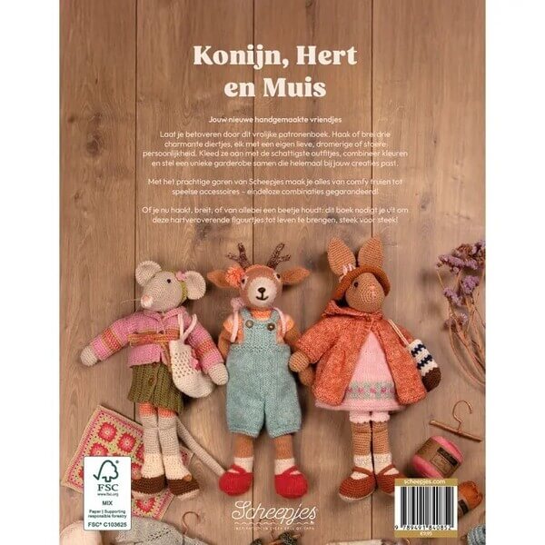 Konijn, Hert en Muis NL - Jacquelien Twijnstra