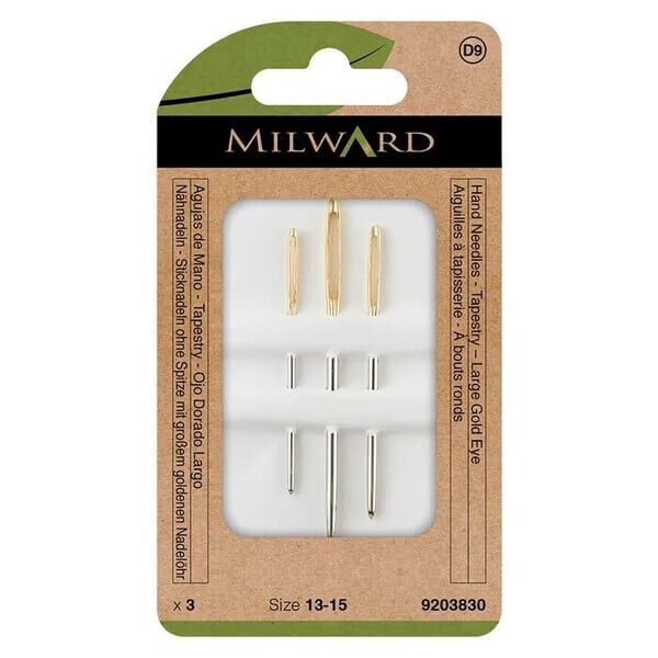 Milward Maasnaald met gouden oog nr. 13-14-15