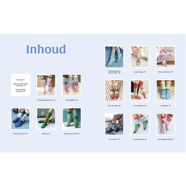 Moomin sokken breien - Linda Permanto