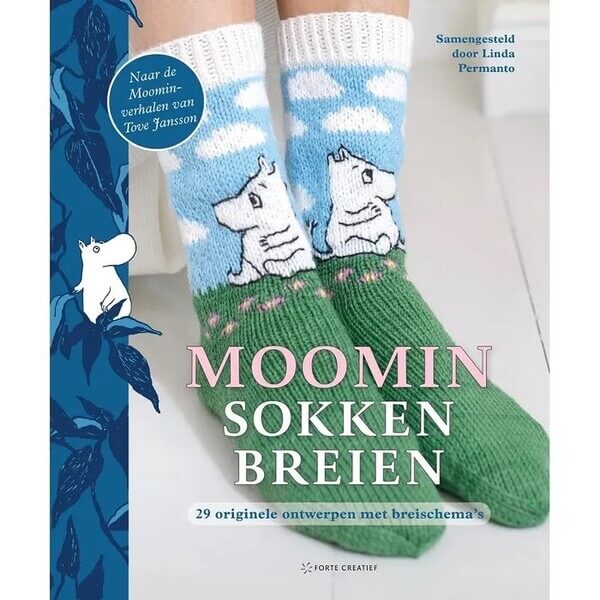 Moomin sokken breien - Linda Permanto