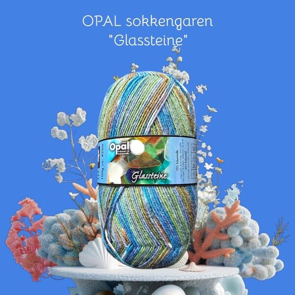 Opal Glassteine 4-draads