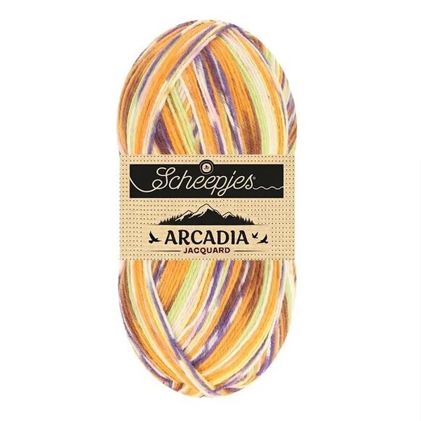 Scheepjes Arcadia Jacquard - 1004 Amberleaf