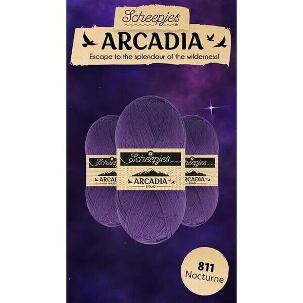 Scheepjes Arcadia Solid - 811 Nocturne