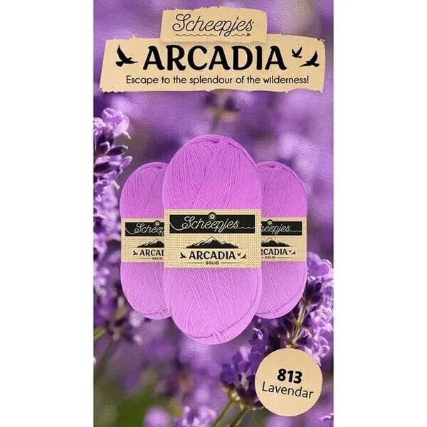 Scheepjes Arcadia Solid - 813 Lavender