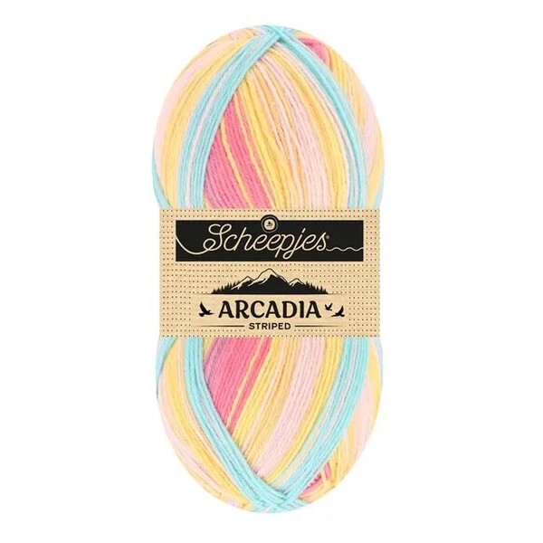 Scheepjes Arcadia Striped -  916 Wildflower