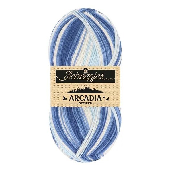 Scheepjes Arcadia Striped -  917 Ocean