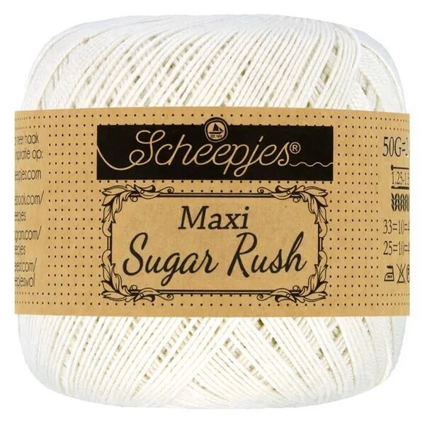 Scheepjes Maxi Sugar Rush - 105 Bridal White