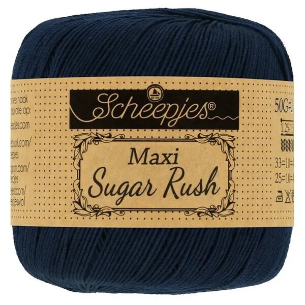 Scheepjes Maxi Sugar Rush - 124 Ultramarine