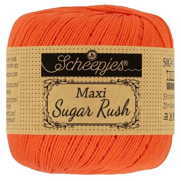 Scheepjes Maxi Sugar Rush - 189 Royal Orange
