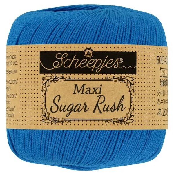 Scheepjes Maxi Sugar Rush - 201 Electric Blue