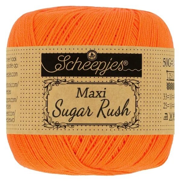 Scheepjes Maxi Sugar Rush - 281 Tangerine