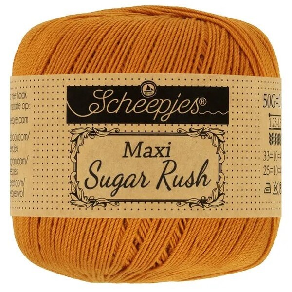 Scheepjes Maxi Sugar Rush - 383 Ginger Gold