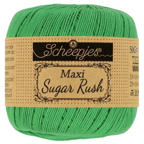 Scheepjes Maxi Sugar Rush - 389 Apple Green