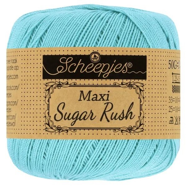 Scheepjes Maxi Sugar Rush - 397 Cyan