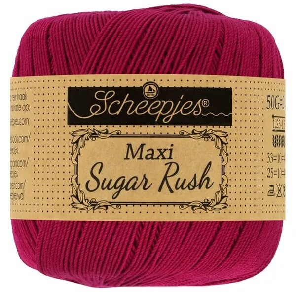 Scheepjes Maxi Sugar Rush - 517 Ruby