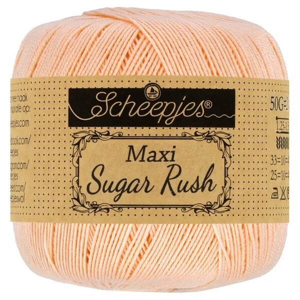 Scheepjes Maxi Sugar Rush - 523 Pale Peach