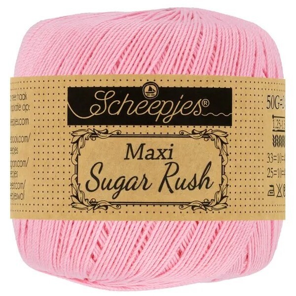 Scheepjes Maxi Sugar Rush - 749 Pink
