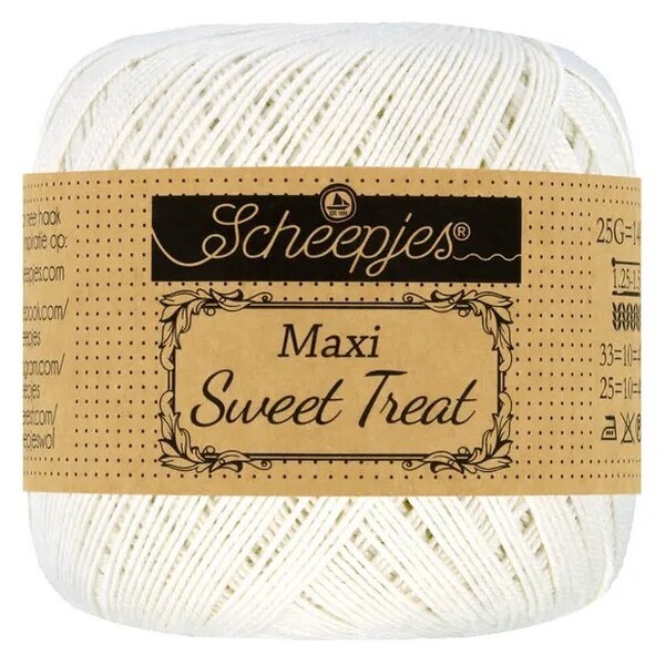 Scheepjes Maxi Sweet Treat - 105 Bridal White