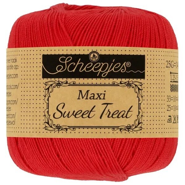 Scheepjes Maxi Sweet Treat - 115 Hot Red