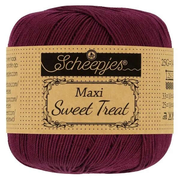 Scheepjes Maxi Sweet Treat - 750 Bordeau