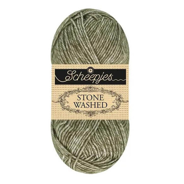 Scheepjes Stone Washed - 851 Chlorite Green