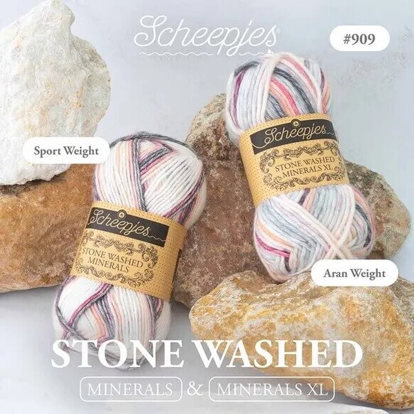 Scheepjes Stone Washed Minerals - 909 Topaz Twilight