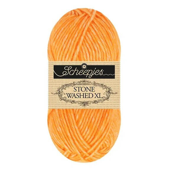 Scheepjes Stone Washed XL - 882 Orange Calcite
