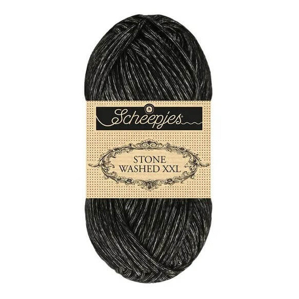 Scheepjes Stone Washed XXL - 843 Black Onyx