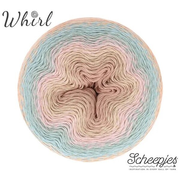 Scheepjes Whirl 1x1000m - 795 Pastel Parfait