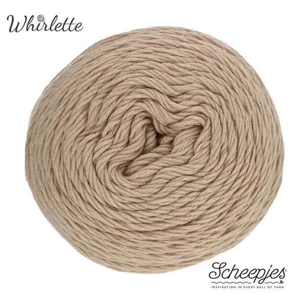 Scheepjes Whirlette - 886 Almond Butter