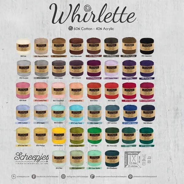 Scheepjes Whirlette - 889 Sage