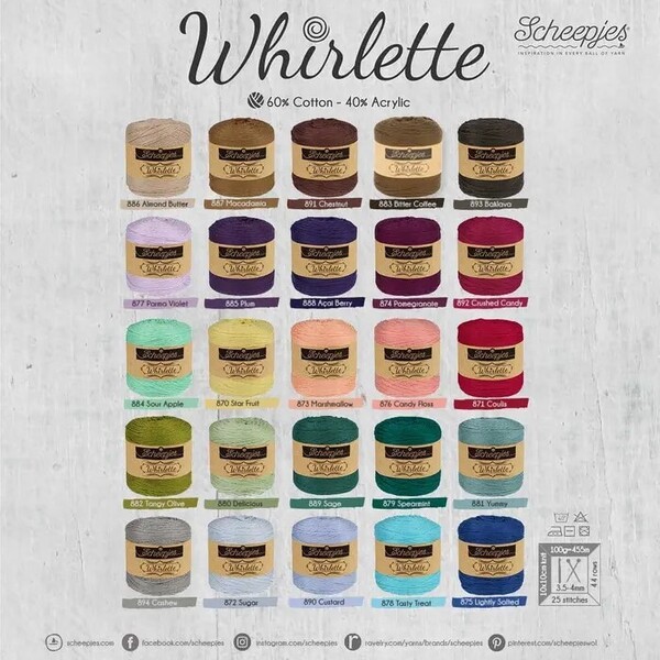 Scheepjes Whirlette - 895 Toffee