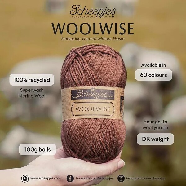 Scheepjes Woolwise 1x100g - 717 Deep Turmeric