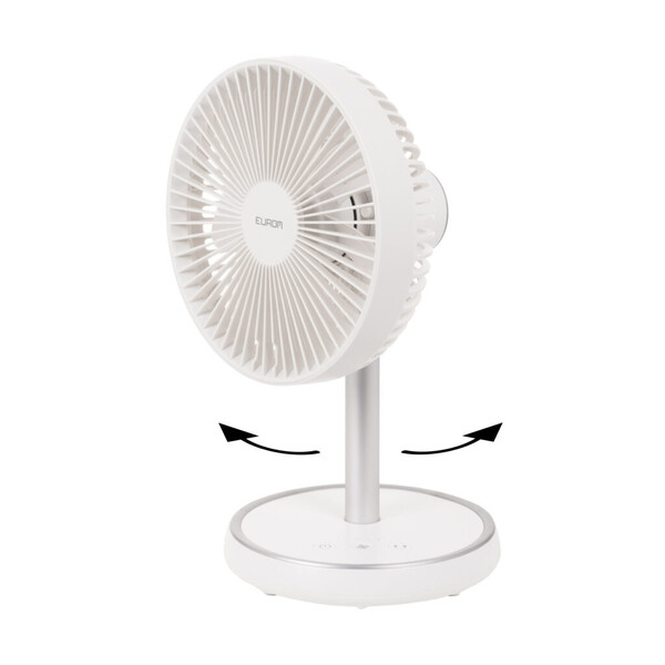 Eurom Vento draadloze telescopische ventilator OP VOORRAAD!